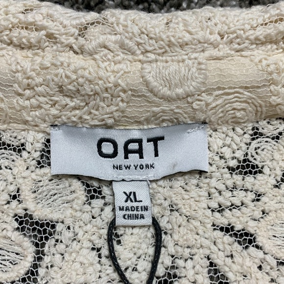 OAT New York Lace & Mesh Crop Top XL - Picture 4 of 12